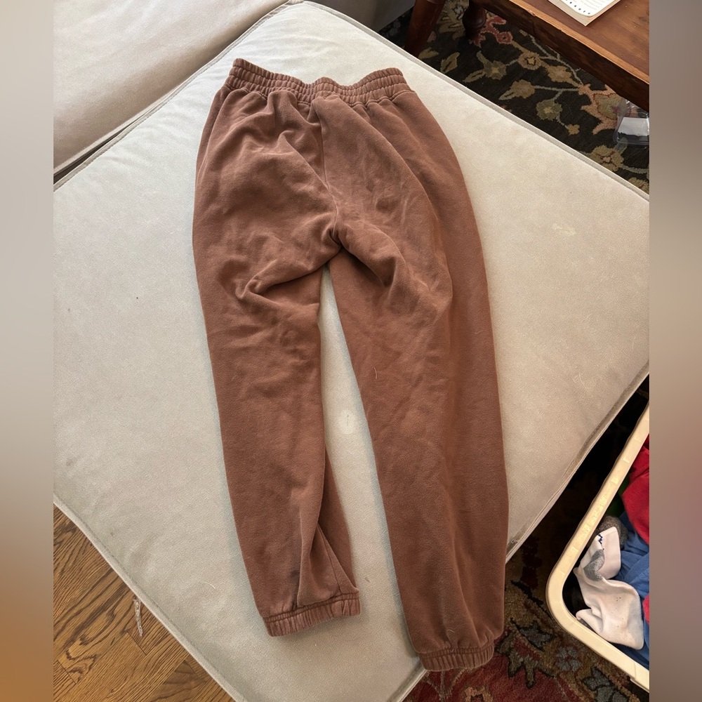 brown sweats
